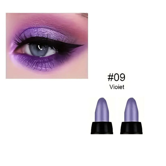 16 Colors Pearlescent Eyeliner, Color Glitter Waterproof Long-Lasting Eye Makeup Non-smudge Eyeliner - Tasawoq