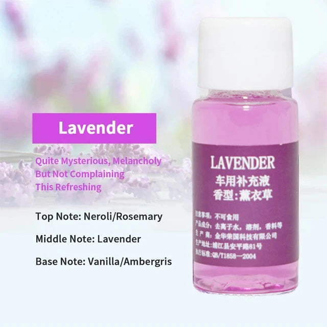 10ml Car Air Fresheners Perfume Refill Car Air Vent Perfume Replenishment Essential Oil Aroma Diffuser Fragrance Humidifier