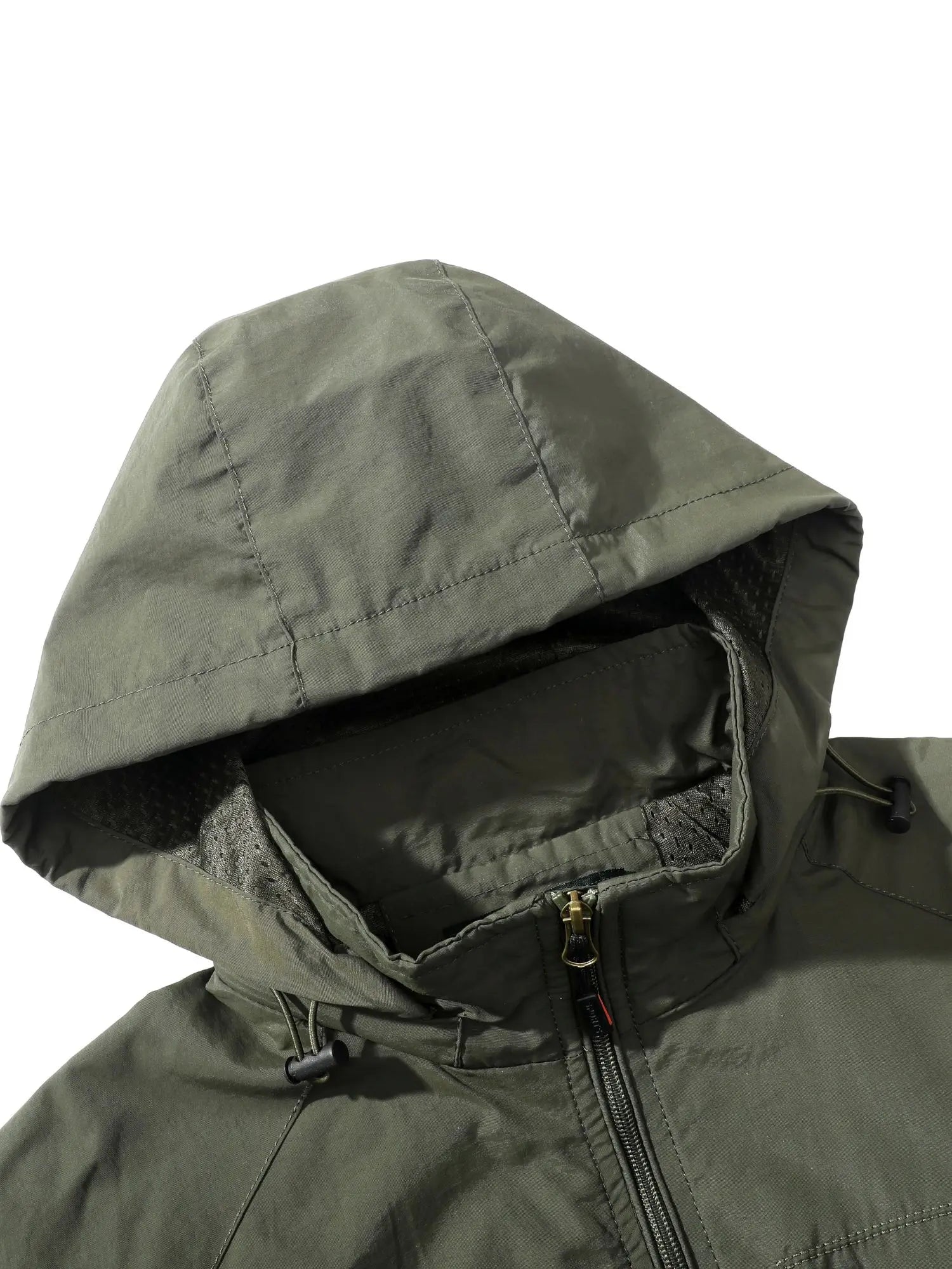 Men's outdoor hiking, sports, leisure, waterproof, windproof, multi pocket, detachable hat, jacket, jacket - Tasawoq