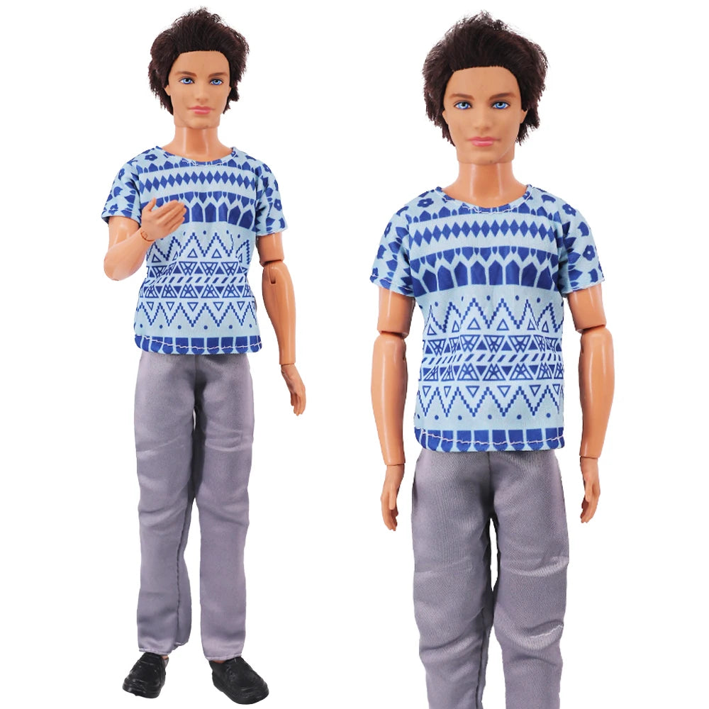 25 Style Ken 11.5inch Doll Clothes Sportswear Prince's Daily Clothing Overcoat for Babi 30 Cm Ken Boy Clothes,Birthday Present - Tasawoq