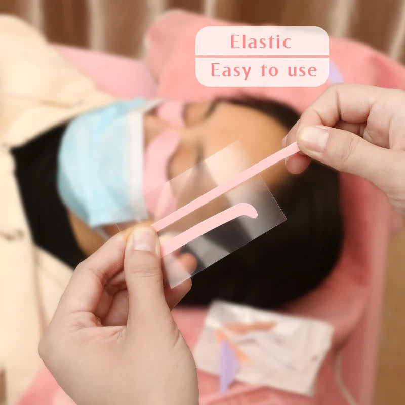 2 Pairs Silicon Eye Pads For Lash Lifting Reusable Eyelash Perming Silicone Pad Lash Lift Ribbons Eyelash Extension Makeup Tools - Tasawoq