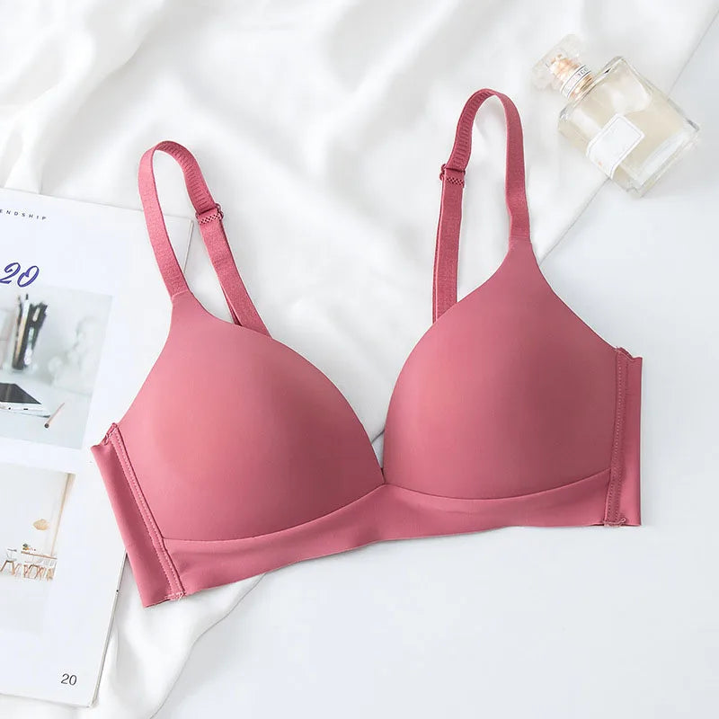 FallSweet Women Push Up Bra Girls Seamless Bras Japanese Style Wireless Underwear No Steel Ring Bralette Sexy Female Lingerie - Tasawoq