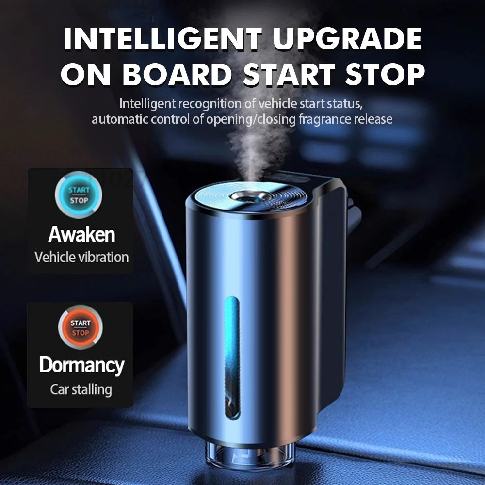 Car Aroma Diffuser Smart Car Air Fresheners Electric Vent Aromatherapy Diffuser Automatic Deodorizer Auto Interior Accessories