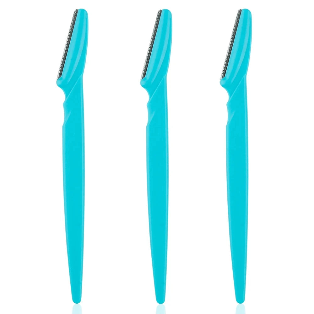3/4/10Pcs Eyebrow Trimmer Face Blade Shaver Portable Eye Brow Epilation Hair Removal Safety Eyebrow Cutting Woman Makeup Tools - Tasawoq