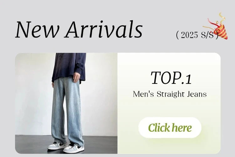 Winter Men's Jeans Korean Fashion Fleece Liner Thick Warm Straight Denim Pants Washed Cotton Retro Blue Wide Leg Jean Trousers - Tasawoq