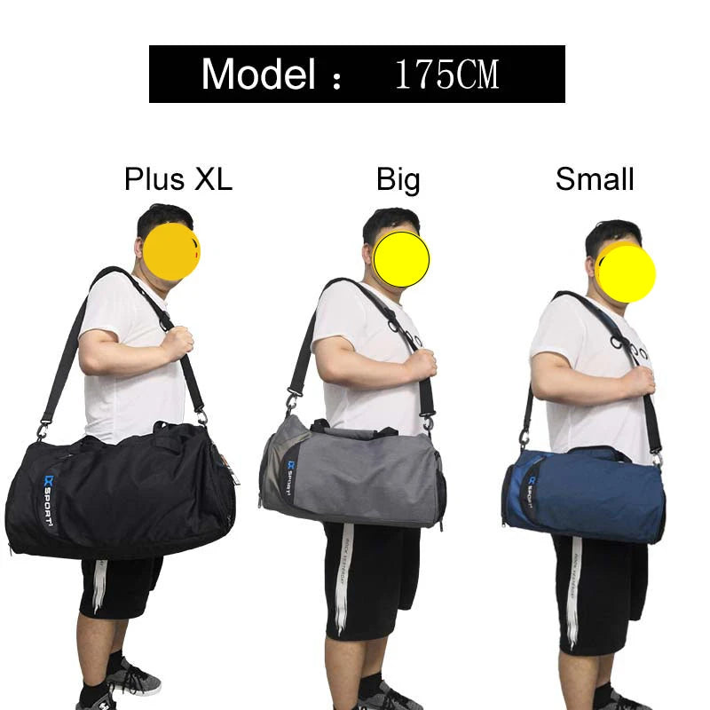 Men Gym Bag Dry Wet For Yoga Women Training Tas Travel Sac De Sport Outdoor Swim Women Shoes Fitness Weekender Shoulder Handbags - Tasawoq