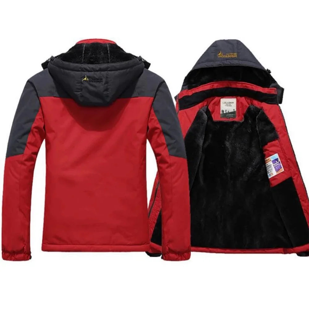 Winter Parka Men Windbreak Plus Thick Warm Windproof Fur Coats Male Military Hooded Anorak Jackets Men's Winter Jackets - Tasawoq