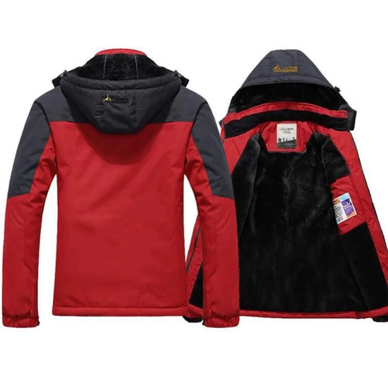 Winter Parka Men Windbreak Plus Thick Warm Windproof Fur Coats Male Military Hooded Anorak Jackets Men's Winter Jackets - Tasawoq