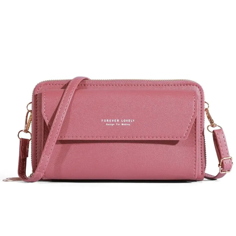 2023 New Crossbody Bag for Women Summer Small Market Simple One Shoulder Bag for Mobile Phone Double Layer Casual Small Body Bag - Tasawoq