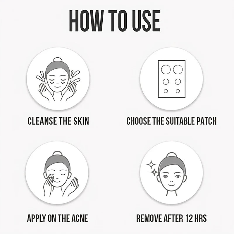 600 PCS/SET Star Pimple Patch Acne Colorful Invisible Acne Removal Skin Care Stickers Concealer Face Spot Beauty Makeup Tools - Tasawoq