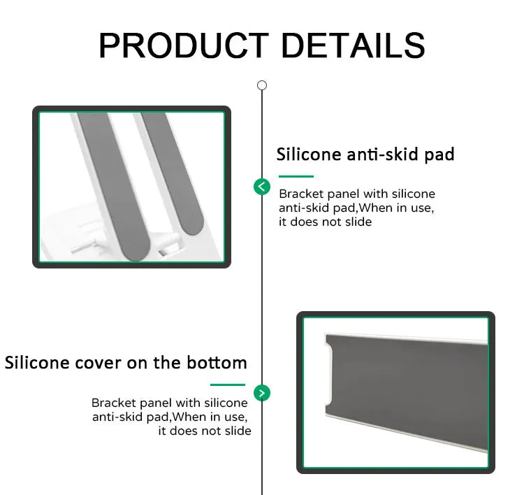 Desktop Phone Holder Stand Foldable Portable Tablet Stand Desk Lazy Bracket For iPhone 13 Pro iPad Mobile Phone Tablet below 12" - Tasawoq