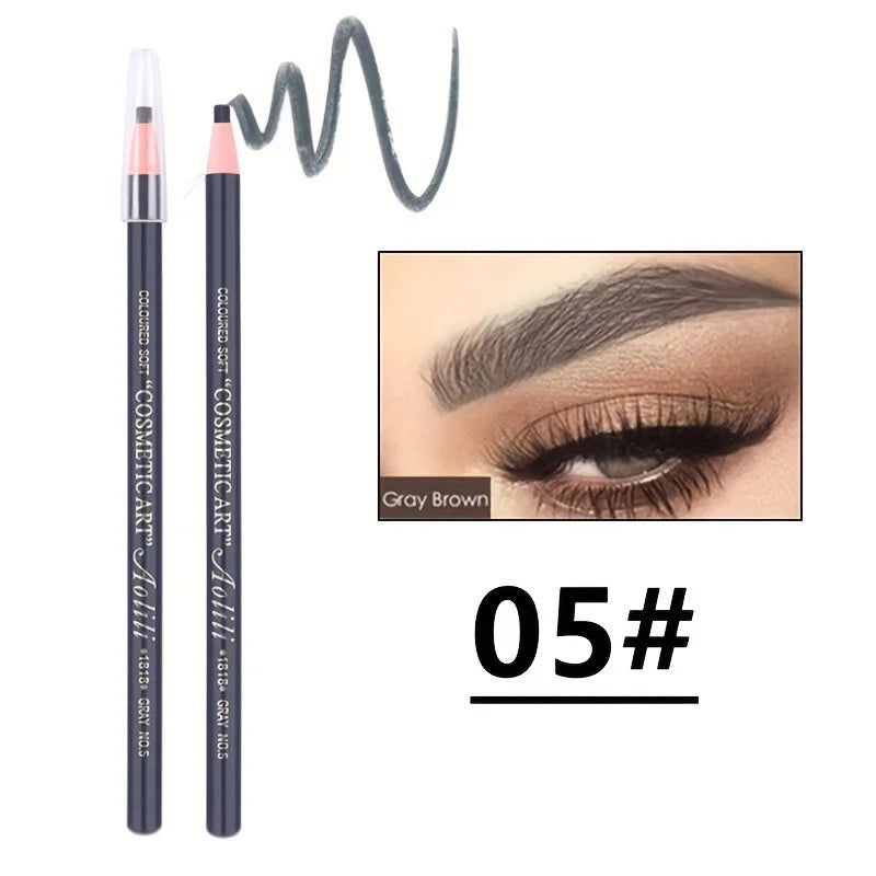 Tear Off Pull Line Eyebrow Pencil, Not Sharpen Need Eyebrow Pencil, Natural Color Rendering, Sweat Proof And Smudge Proof Eyebro - Tasawoq
