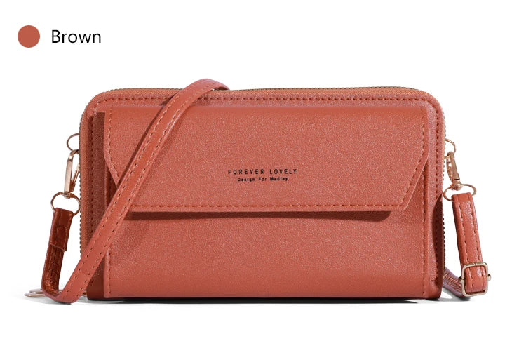 2023 New Crossbody Bag for Women Summer Small Market Simple One Shoulder Bag for Mobile Phone Double Layer Casual Small Body Bag - Tasawoq