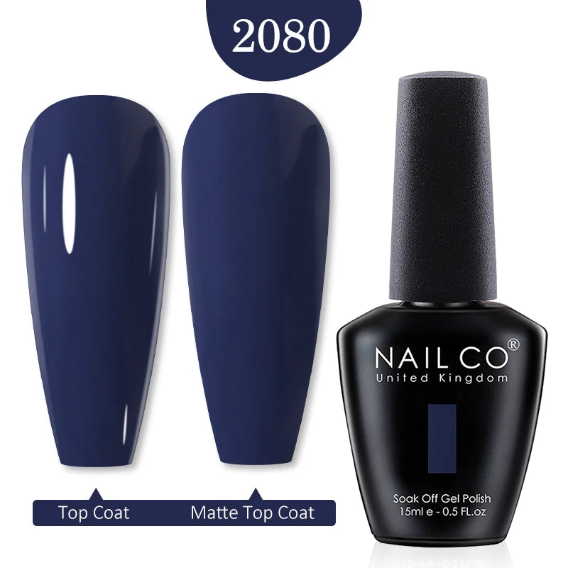 NAILCO Red Colors Series 15ML Nail Gel Polish Nail Supplies Semi Permanent For Nail Art Manicure Soak Off LED UV Hybrid Varnish - Tasawoq