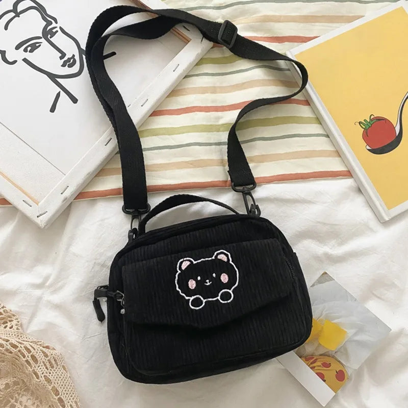 New Kawaii Bag Girls 2025 New JK Transparent Bag Small Crossbody Bag For Women Purses and Handbags Shoulder Bag Itabag Bolso - Tasawoq