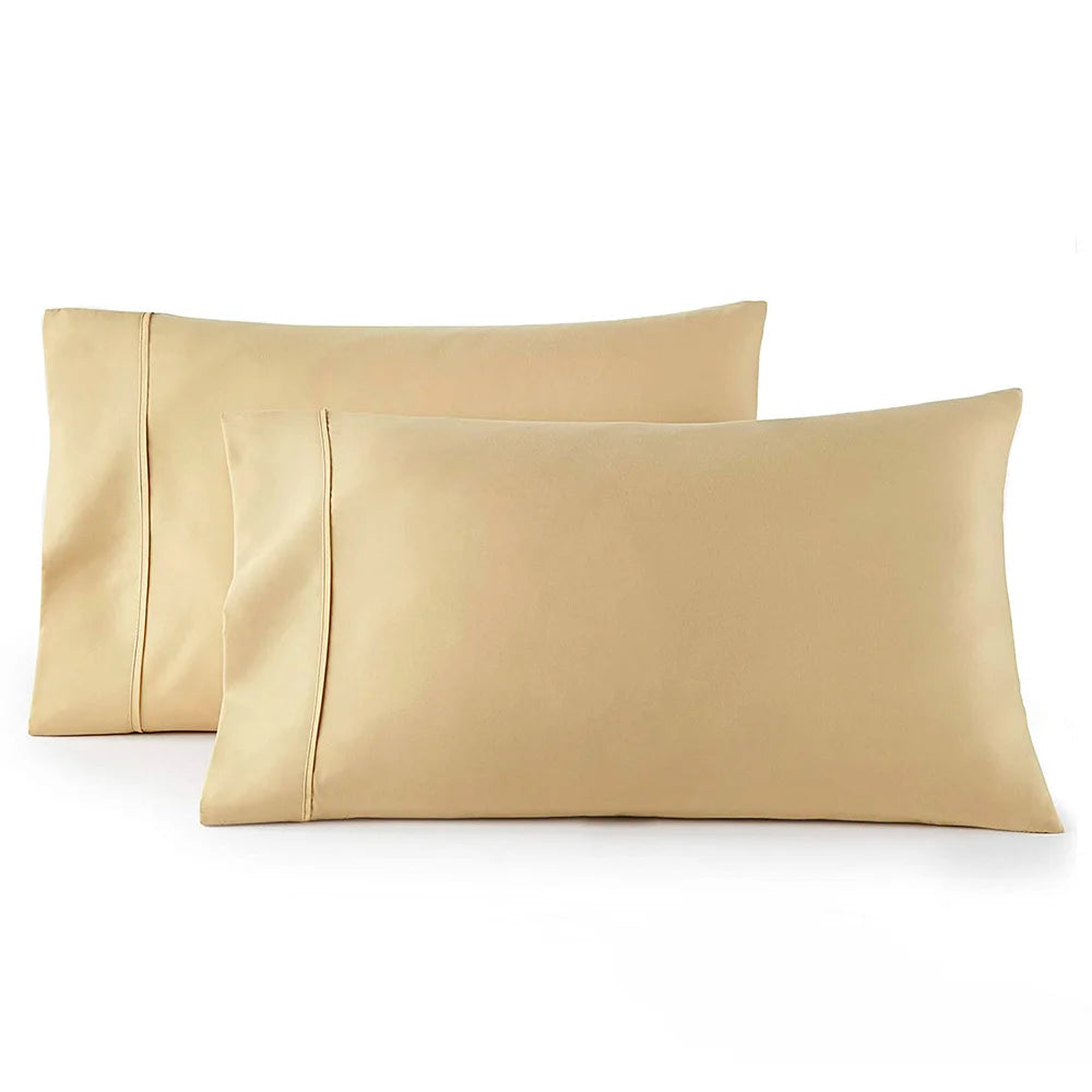 1Piece Envelope Pillowcase for Sleeping Soft Pillow Cover for Bed, Muti Size Standard/Queen/King/Body - Tasawoq