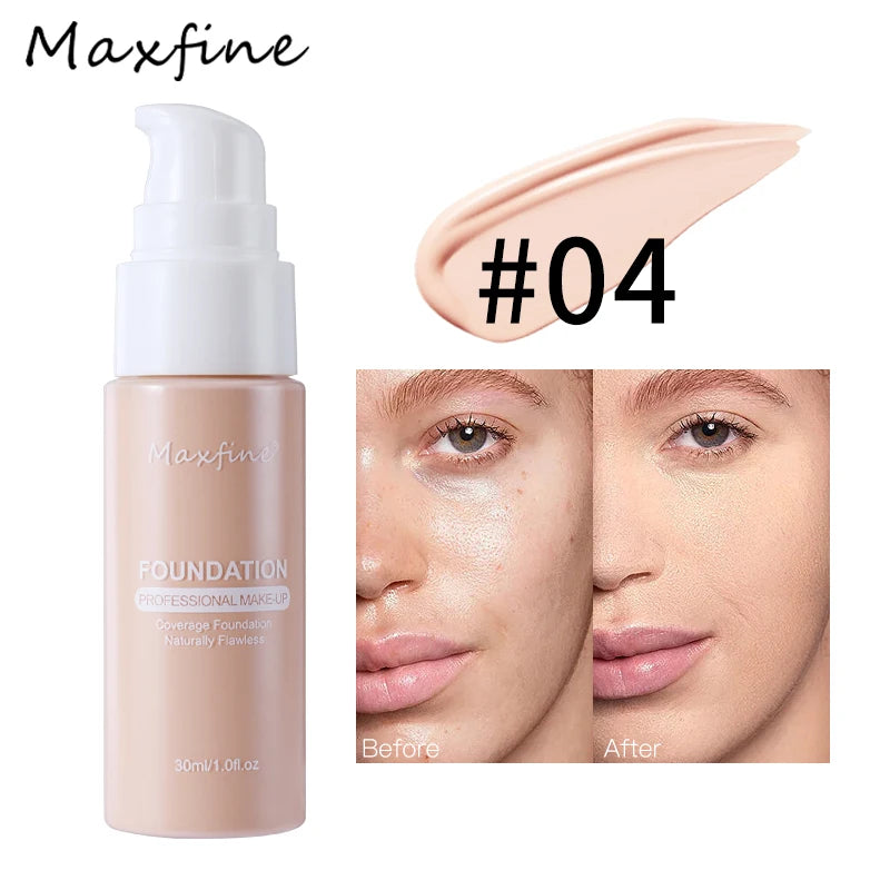 12-color liquid foundation, unparalleled wrinkle relieving and full coverage of high-definition liquid foundation, has a nourish - Tasawoq