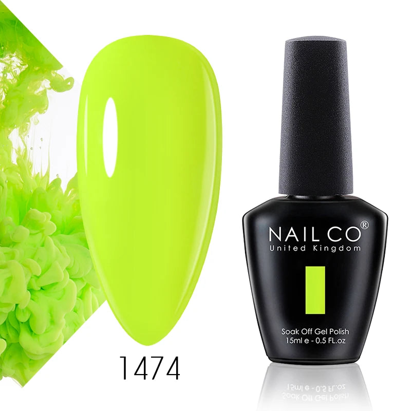NAILCO 15ml Top Coat And Base Coat Art Design Gel Nail Polish UV Top Base Coat UV LED Soak Off Gel For Nail Decoration Varnish - Tasawoq