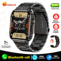 Military Outdoor GPS Sports Smart Watch Men 1.95 inch Heart Rate Blood Oxygen Bluetooth Call SmartWatches Men's For Android IOS - Tasawoq