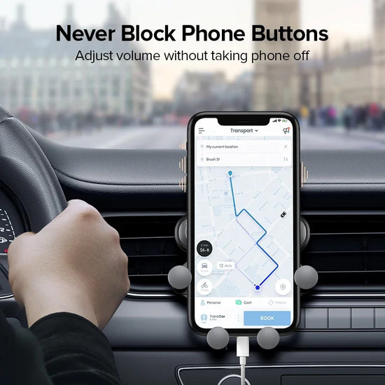 Gravity car phone holder air vent mount cell phone holder in car mobile support for iPhone 13 12 Xiaomi universal GPs stand