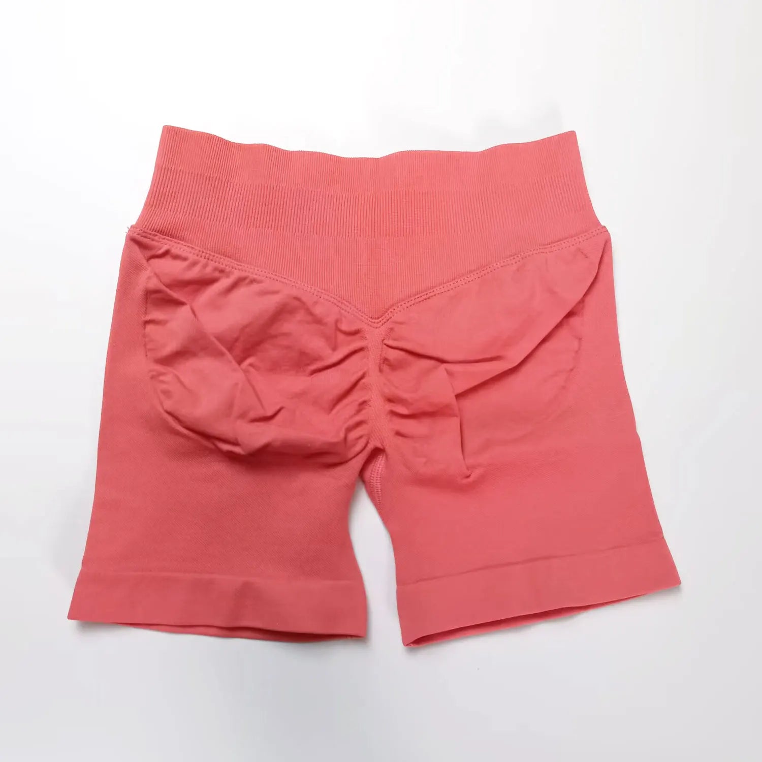 NCLAGEN Women Low Rise Impact Shorts Sports Workout Gym Running Seamless Leggings Scrunch Booty Hip Lifting Yoga Biker Shorts - Tasawoq