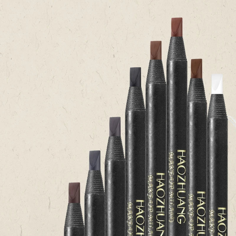 1PC Eyebrow Pencil Waterproof Microblading Eyebrow Pen Tint Tattoo Eyebrows Makeup 6 Colors Natural Long Lasting Eye Brow Pencil - Tasawoq