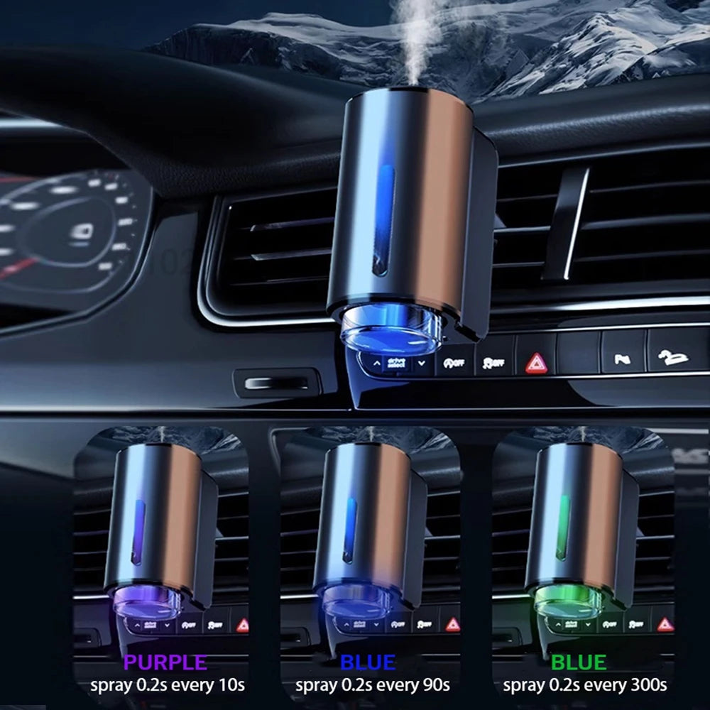 Car Aroma Diffuser Smart Car Air Fresheners Electric Vent Aromatherapy Diffuser Automatic Deodorizer Auto Interior Accessories