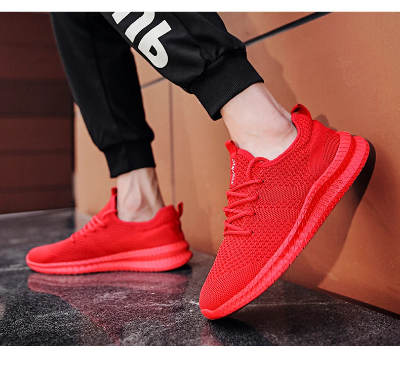2022 Shoes for Men High Quality Male Sneakers Breathable Fashion Gym Casual Light Walking Plus Size Footwear Zapatillas Hombre - Tasawoq