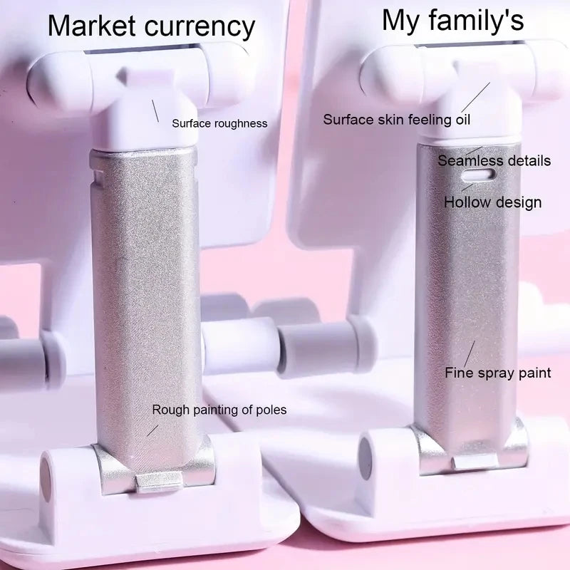 Desk Mobile Phone Holder Stand For IPhone IPad Xiaomi Adjustable Desktop Tablet Holder Universal Table Cell Phone Stand - Tasawoq