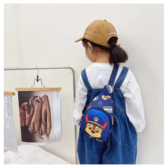 Paw Patrol Chest Bag Kids Children Mini Outdoor Shoulder Bags Boys Girls Paw Patrol Bag Costume Accessories Students Baby Bag - Tasawoq