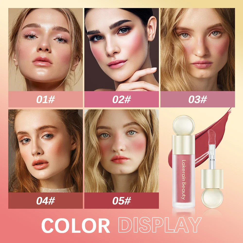 Blush Liquid Blusher Real Makeup Blush Matte Palette Blusher Cosmetics Products Liquid Cream Stick Pink Face raremakeup Beauty - Tasawoq