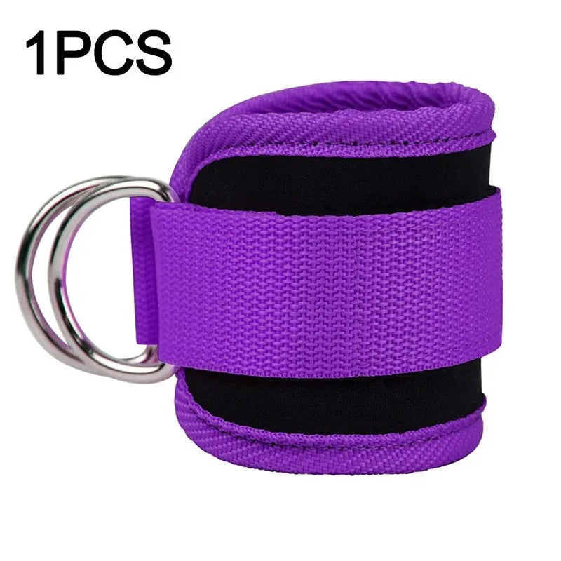 1PC Padded Ankle Straps Ankle Straps for Cable Machines Double D-Ring Fitness Ankle Cuffs for Gym Workouts Rebate Leg Extensions - Tasawoq
