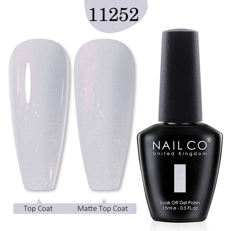 NAILCO Red Colors Series 15ML Nail Gel Polish Nail Supplies Semi Permanent For Nail Art Manicure Soak Off LED UV Hybrid Varnish - Tasawoq