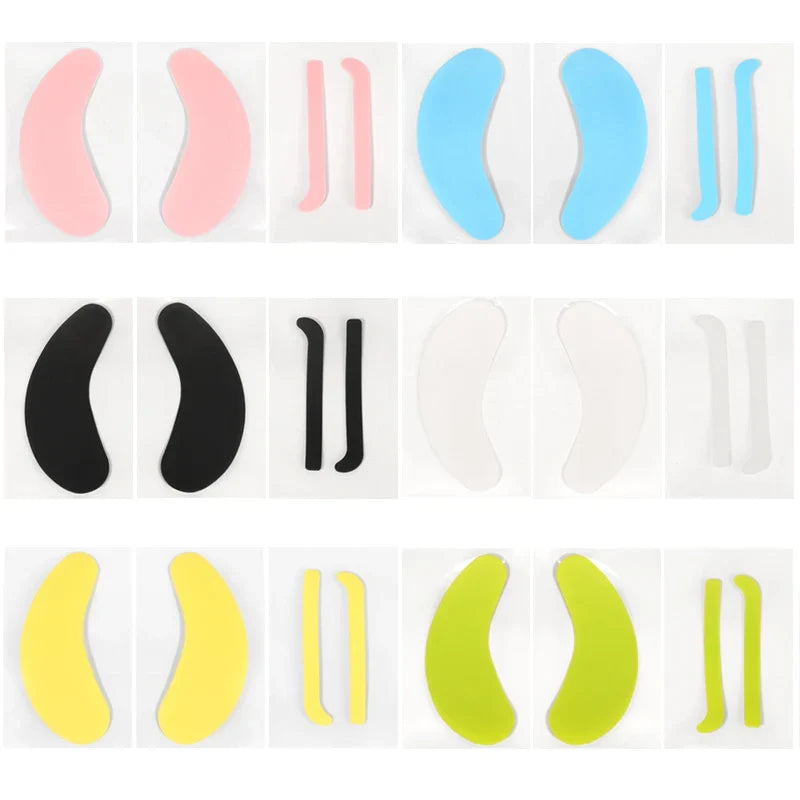 2 Pairs Silicon Eye Pads For Lash Lifting Reusable Eyelash Perming Silicone Pad Lash Lift Ribbons Eyelash Extension Makeup Tools - Tasawoq