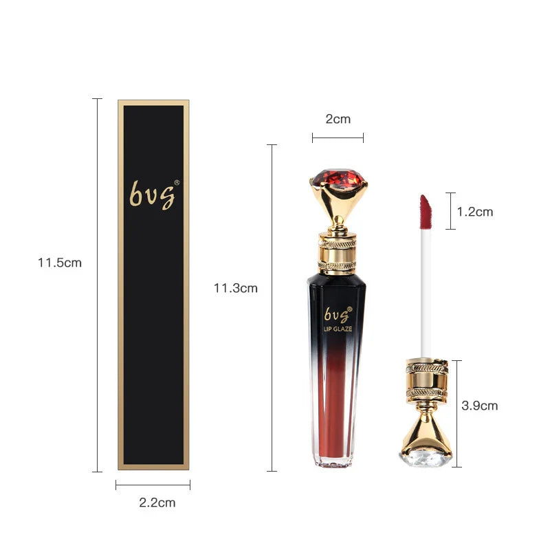 Lip Gloss Durable Moisturizing Waterproof Non-fading Non-stick Cup Color Durable Velvet Matte Lip Gloss Cosmetics For Women - Tasawoq