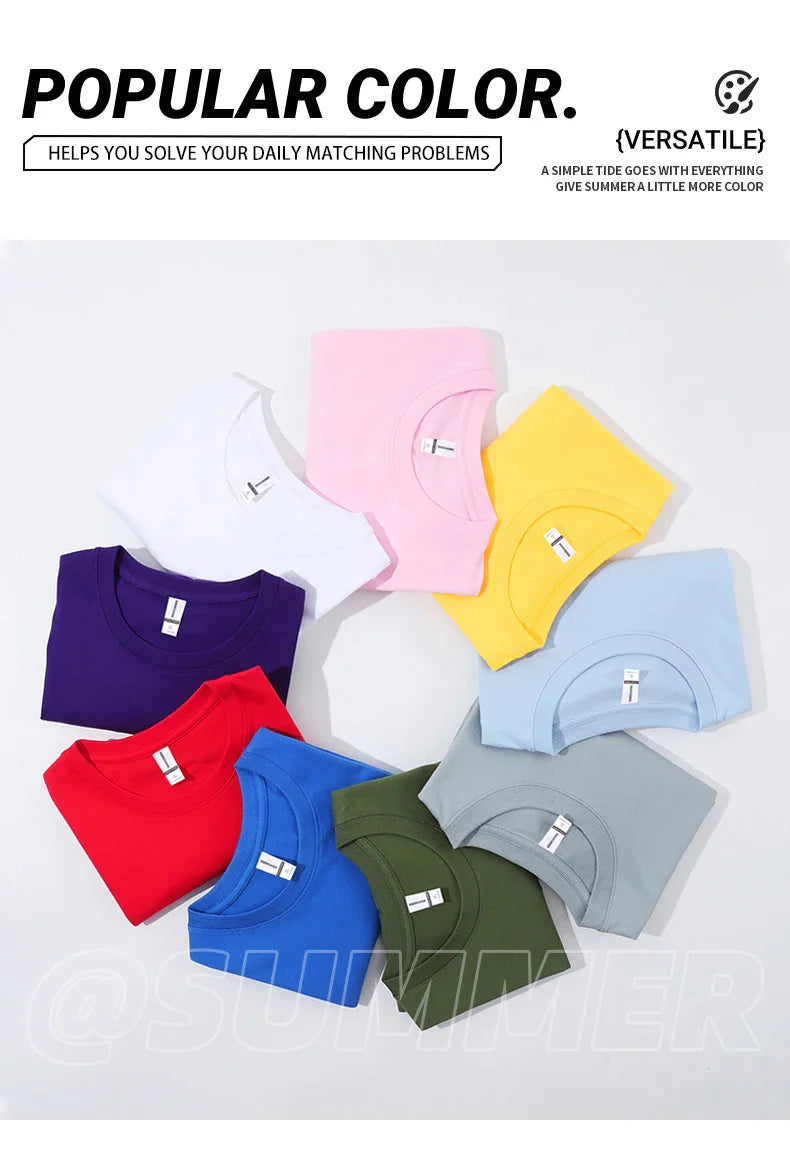 Good Mental State Pure Cotton Short Sleeved t-shirt For Men Women 2024 Summer New Tee Clothes Loose Casual Cartoon Oversized Top - Tasawoq