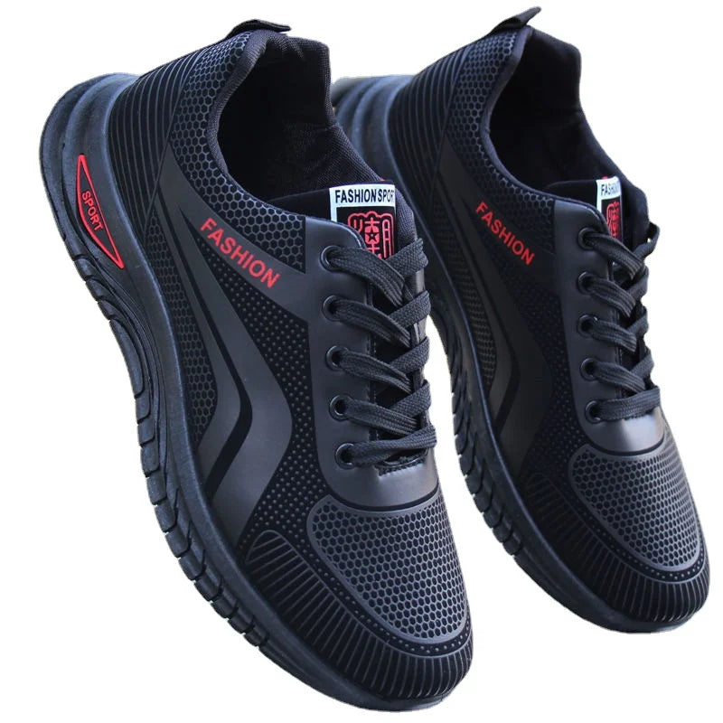 Men's Casual Sneakers New Breathable Sports Shoes Male Spring Fashion Antislip Wear-resisting Running Trainers Outdoor Men Shoes - Tasawoq