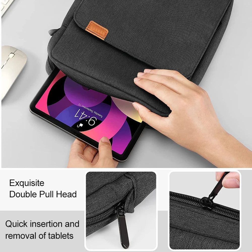 Shoulder Bag for MacBook Air M1 Case 2023 New M2 13 inch Laptop Bag for iPad Air 5 Pro 12.9 11 10th Gen S9 8 7 Plus women / men - Tasawoq