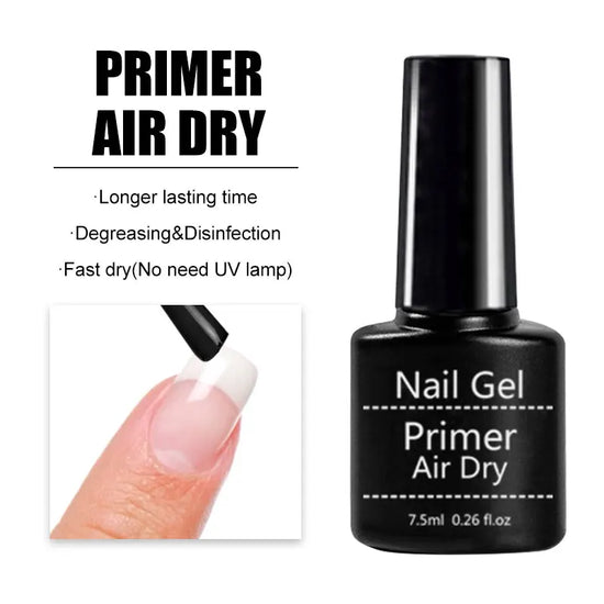 Acrylic No-acid Primer Nail Art Set With Base Coat And Top Coat Soak Off Gel Nail Polish For Nail Art Design Tool Kit - Tasawoq