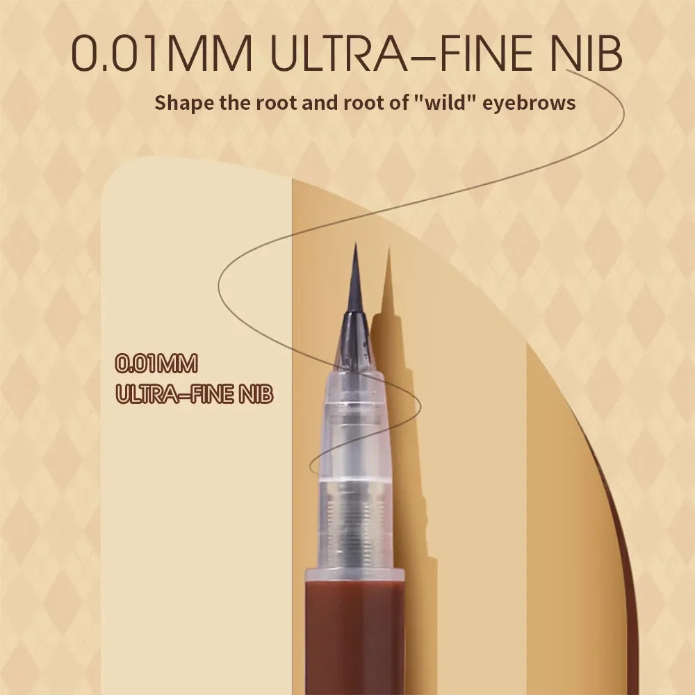 Ultra-fine Eyebrow Pencil Outline Shadow Lying Silkworm Eyeliner Waterproof Non-smudge Lasting Colorfast Liquid Eyebrow Pencil - Tasawoq