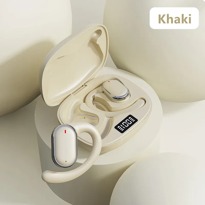 X91 X93 New Wireless Bluetooth Earphones with High Sound Quality Long Battery Life and Hanging Ear Digital Display Screen - Tasawoq