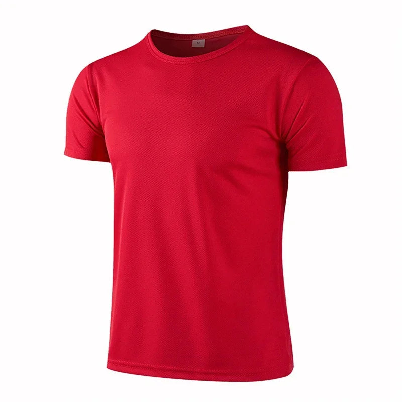 Breathable Quick-Dry Sports T-Shirt for Teenagers – Summer Gym & Running Fitness Shirt, Short Sleeve Trainer Top - Tasawoq