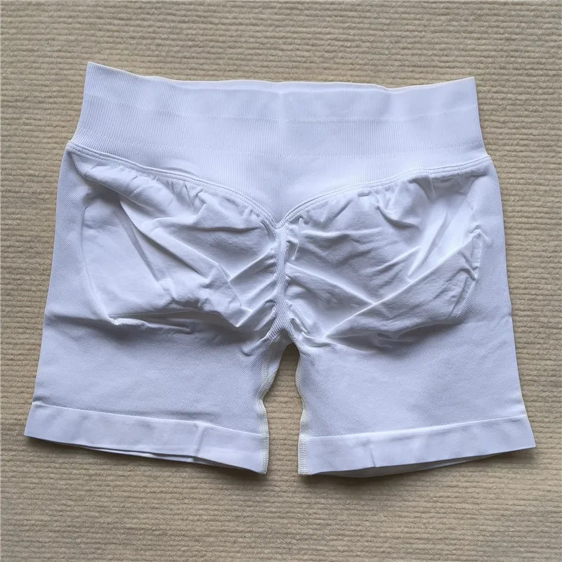 Gym Impact Running Shorts Scrunch Butt Shorts Women Biker Cycling Shorts Seamless Leggings Sexy Athletic Yoga Shorts - Tasawoq