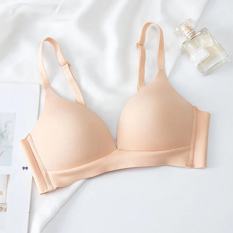 FallSweet Women Push Up Bra Girls Seamless Bras Japanese Style Wireless Underwear No Steel Ring Bralette Sexy Female Lingerie - Tasawoq