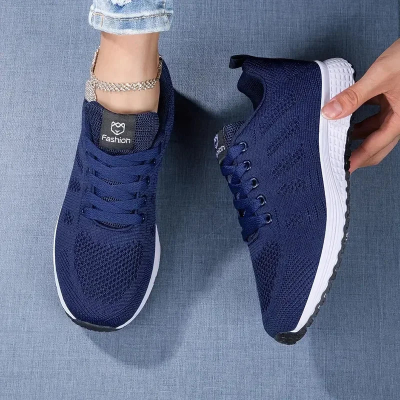 Running Shoes for Women Breathable Casual Sneakers Luxury Brand Sport Shoes Summer Fashion Light Basketball Tenis Walking Shoes - Tasawoq