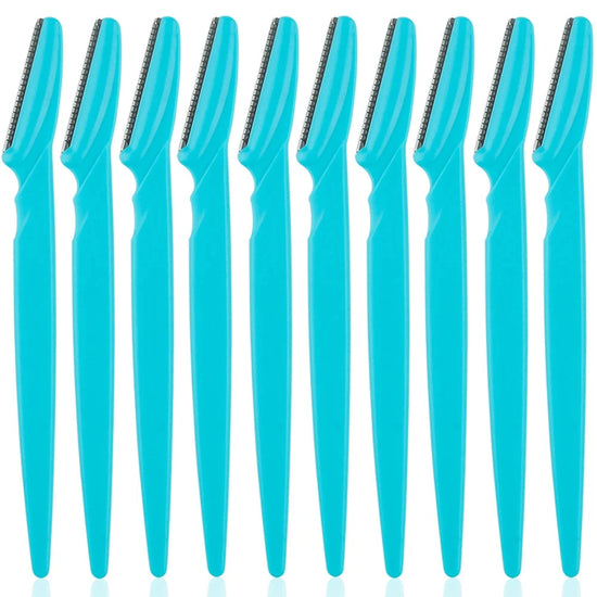 3/4/10Pcs Eyebrow Trimmer Face Blade Shaver Portable Eye Brow Epilation Hair Removal Safety Eyebrow Cutting Woman Makeup Tools - Tasawoq