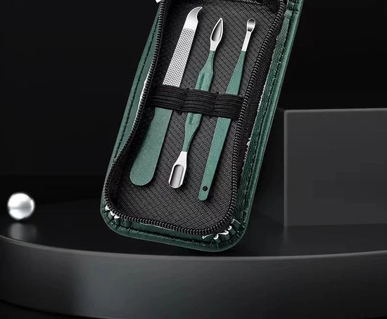 Nail Scissors Set Household High End Mens And Womens Special Nail Clippers Manicure Beauty Tools 6 Piece Portable Household - Tasawoq