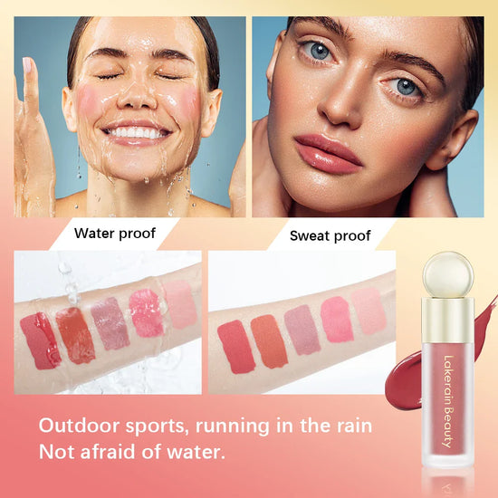 Blush Liquid Blusher Real Makeup Blush Matte Palette Blusher Cosmetics Products Liquid Cream Stick Pink Face raremakeup Beauty - Tasawoq