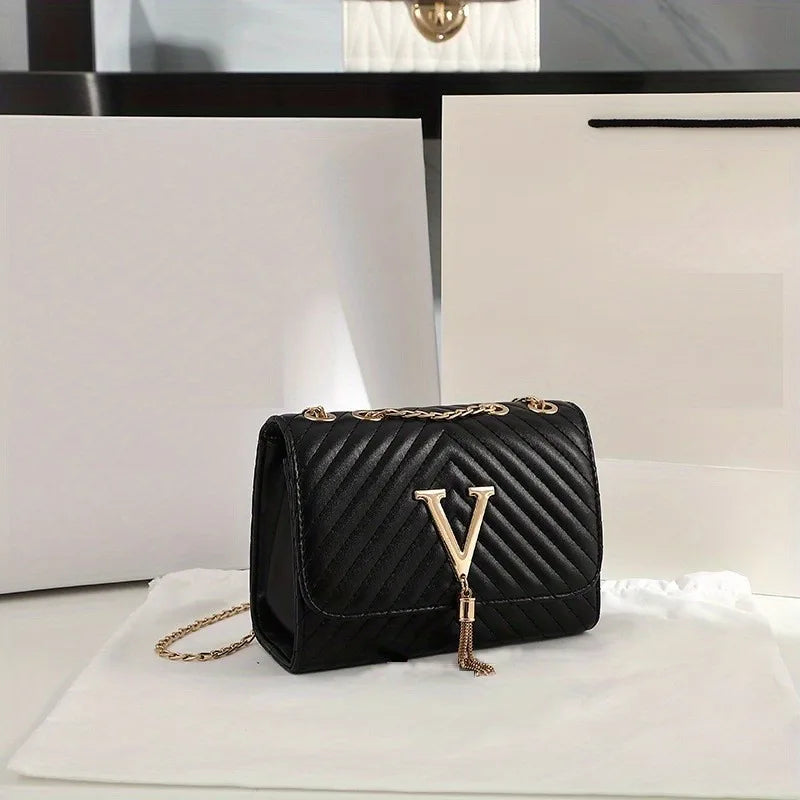 Embroidery Women Crossbody Bag Thread Luxury Handbag Shoulder Bags Brand Sequined Tassel Clutch Small Bag and Purse Party - Tasawoq