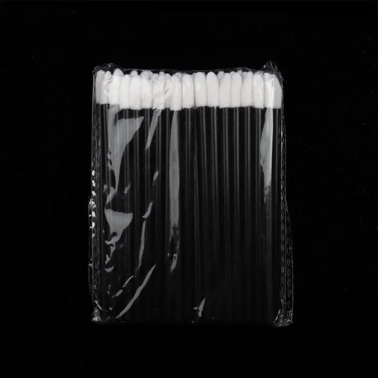 50 Pcs Disposable Lip Brush Makeup Tools Hollow Lip Wands Nylon Lip Gloss Stick Applicator Lipstick Wands Set Cosmetic Tools - Tasawoq